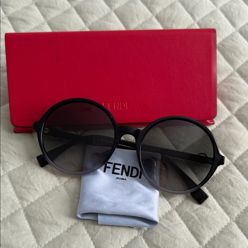 Fendi Women's FF0319/G/S 55mm Sunglasses black gradient